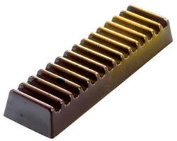 Martellato Snack Ciocolata 10 x 2.9 x H 1.4 cm - Matrita Policarbonat Rigla, 8 cavitati (MA1916)
