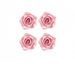 Decora Decor Zahar - Trandafiri Roz O 3.5 cm, 30 buc (500009)