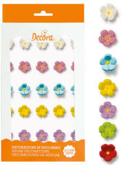Decora Decor Zahar - Floricele Colormix O 1 cm, 30 buc (500308)