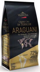 Valrhona Ciocolata Neagra 72% Araguani, 3 kg, Valrhona (4656)
