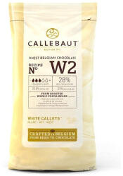 Callebaut Ciocolata Alba 28% Recipe W2, 10 Kg, Callebaut (W2NV-01B)