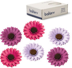 Decora Decor Zahar - Gherbera 3 culori O 8 cm, 12 buc (500287)