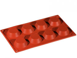 Pavoni Forma Silicon Tarte Mignon O6xh1.7 cm, 8 cavitati (FR040) Forma prajituri si ustensile pentru gatit