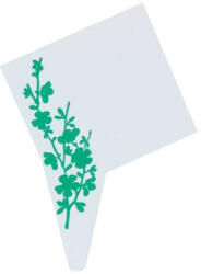 Martellato Etichete Pret Material Plastic Alb, Imprimeu Verde, 4.5 x H 8 cm, Set 25 buc (SEG021N)