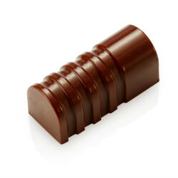 Pavoni Matrita Policarbonat Gama Innovation 21 Praline Ciocolata, 3.7 x 1.6 x H 1.6 cm, 10 g (PC06FR)