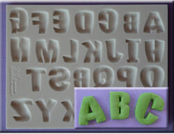 Alphabet Moulds Mulaj Silicon Alfabet Stil Monster H 2.1 cm (AM0240)
