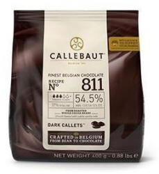 Callebaut Ciocolata Neagra 54.5% Recipe 811, 400 g, Callebaut (811-E0-D94)