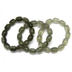  Bratara Aragonit Verde Diametru 58 din Margele Butoias - 13-15 x 10-12 mm