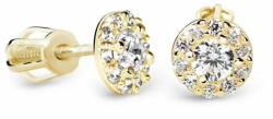  Cutie Diamonds Luxus bedugós sárga arany fülbevaló gyémánttal DZ60167-30-00-X-1 - mall