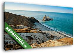 Vászonkép: Partner Kollekció: Mediterrán tengerpart (Ciprus) (145x80 cm)