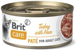  Brit Care Cat Paté Turkye with Ham 6 x 70 g