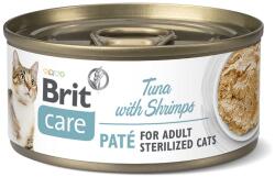  Brit Care Cat Paté Sterilized Tuna with Shrimp 6 x 70 g