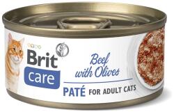  Brit Care Cat Paté Beef with Olives 24 x 70 g