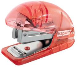 Rapid Tűzőgép, mini, 24/6, 26/6, 10 lap, RAPID Colour'Breeze, korall (E5001531) (5001531)