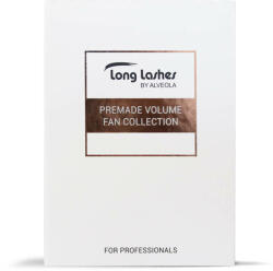 Long Lashes 3D Premium Promade Volume Fans D/0, 07 8-9-10-11-12-13-14mm (LLPRE3DD07000)