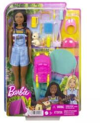 Mattel Papusa Barbie, Brooklyn - Camping, 10 accesorii, 1710290 Papusa Barbie