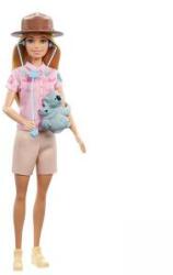 Mattel Papusa Barbie, profesie zoolog, 4 accesorii, 1710281