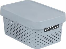Keter Tároló doboz INFINITY DOTS 4, 5 L szürke (229117)
