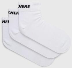 Skechers gyerek zokni (3 pár) fehér - fehér 39/42 - answear - 2 690 Ft