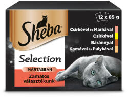 Sheba 12x85g Zamatos válogatás Alutasak