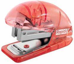 Rapid Tűzőgép, mini, 24/6, 26/6, 10 lap, RAPID "Colour`Breeze", korall (E5001531) - primatinta