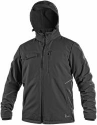 CXS Jachetă softshell pentru bărbați CXS STRETCH - Neagră | S (1230-116-800-92)