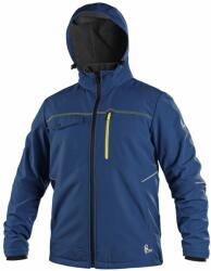 CXS Jachetă softshell pentru bărbați CXS STRETCH - Albastru închis | L (1230-116-414-94)