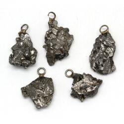  Pandant Meteorit Gibeon - Cielo Del Campo Argentina 30 x 20 mm Cristal Natural - 1 Buc