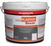Isomat ETICS PLASTER Decor - tencuiala decorativa, acrilica, hidrofuga, aspect final rugos, alb, 25 kg