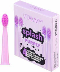 Vitammy Set 4 rezerve periuta de dinti VITAMMY Splash TH1811-4 Purply, Violet