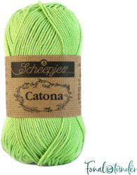 Scheepjes Catona 513 Apple Granny - almazöld pamut fonal