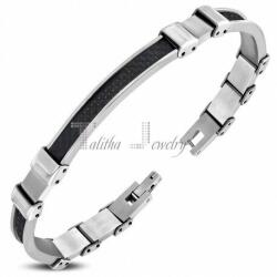 Talitha Мъжка гривна с карбон - talitha-jewelry - 36,01 лв