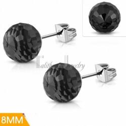 Talitha Обеци " Черни топчета"