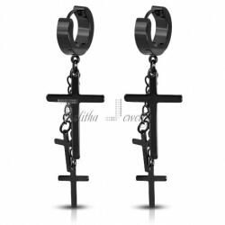 Talitha Висящи обеци с кръстове - talitha-jewelry - 32,99 лв