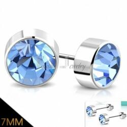 Talitha Обеци със син цирконий - talitha-jewelry - 25,00 лв