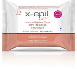  X-Epil Intimo Sensitive - intim törlőkendő (20db)