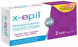  X-Epil - terhességi gyorsteszt csíkok (2db)