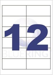 Etikett címke, 97x42, 4mm, 100 lap, 12 címke/lap (10281) - tintasziget