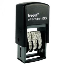 Trodat Dátumbélyegző 4810 ISO Trodat év számmal - hónap számmal - nap számmal (MEN-OR-29340)