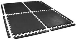 SMJ Polifoam Puzzle fitnesz szőnyeg fekete 62x62x1, 2 cm (4db-os) (SMJ_YG011)