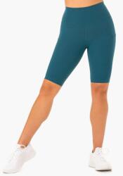 Ryderwear Pantaloni scurți de ciclism pentru femei cu buzunare Reset High Waisted Teal XS
