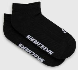 Skechers zokni (2 pár) fekete - fekete 35/38 - answear - 2 690 Ft