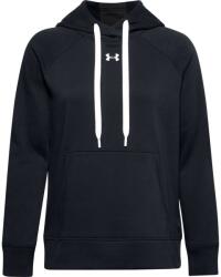 Under Armour Női sportos cipzár nélküli pulcsi Under Armour RIVAL FLEECE HB HOODIE W fekete 1356317-001 - XS