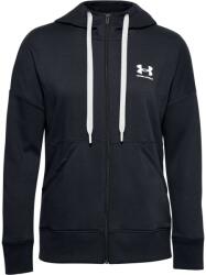 Under Armour Női sportos cipzáras pulcsi Under Armour RIVAL FLEECE FZ HOODIE W fekete 1356400-001 - XS