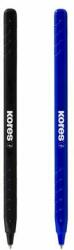 Kores Golyóstoll, 1, 0 mm, kupakos, háromszögletű, KORES "K0R-M", kék (IK37012)