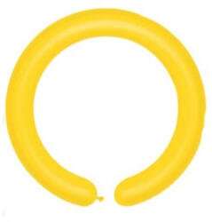 Balloons4party Set 15 baloane modelaj galben 100 cm