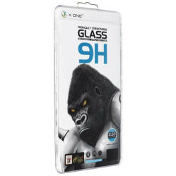 X-One Teljes képernyős Extra erős kristálytiszta - Samsung S21 FE edzett üveg 9h