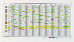  Legamaster Professional éves tervezőtábla (7 napos munkahét), 100x200 cm (LM7-405000)