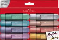 Faber-Castell Textmarker FABER-CASTELL 1546 Metallic, 8 buc/set, FC154689