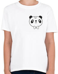 printfashion Panda páros 1 - Gyerek póló - Fehér (6078073)